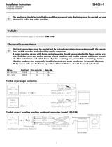 V-ZUG 284 Installation guide