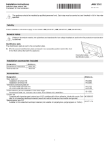 V-ZUG 488 Installation guide