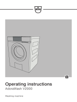 V-ZUG 11021 Operating instructions