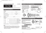 Shimano CS-7700 Service Instructions