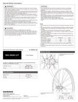 Shimano WH-S500-V-F Service Instructions