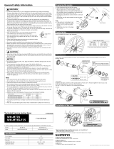 Shimano WH-M778 Service Instructions