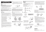 Shimano SM-AX55 User manual