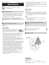 Shimano SM-RT500-SS User manual