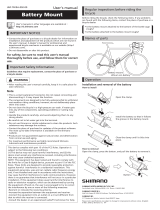Shimano SM-BMR1 User manual