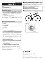Shimano MU-S705 User manual