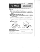 Shimano FD-M950 Service Instructions