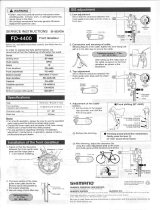 Shimano ST-4400 Service Instructions