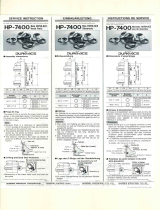 Shimano HP-7400 Service Instructions