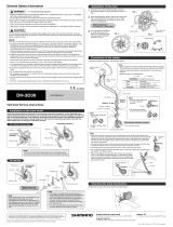 Shimano DH-3D30 Service Instructions