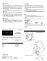 Shimano WH-S501-V-3D Service Instructions