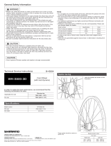 Shimano WH-S500-3D Service Instructions