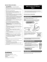 Shimano SH-M310 Service Instructions