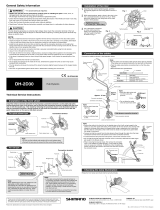 Shimano DH-2D30 Service Instructions