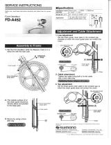 Shimano FD-A452 Service Instructions