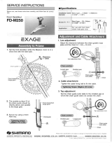 Shimano FD-M250 Service Instructions