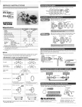 Shimano FH-1051 Service Instructions