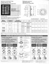 Shimano HP-1055 Service Instructions