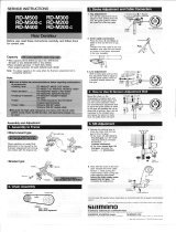 Shimano ST-M020 Service Instructions