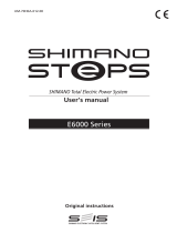 Shimano SC-E6000 User manual