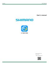 Shimano E-TUBE RIDE User manual