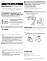 Shimano RD-M9100 User manual