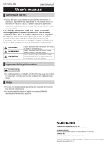 Shimano EW-CB300 User manual