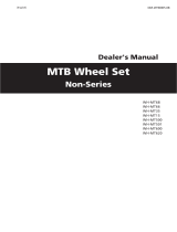 Shimano WH-MT15-A Dealer's Manual