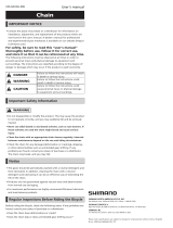 Shimano CN-HG600-11 User manual