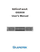 Leadtek WinFast GS2030T User manual