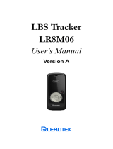 Leadtek LR8M06 LBS Locator User manual