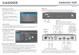 ADDER AdderLink XDIP Quick start guide