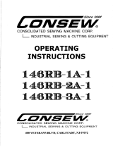 Consew 146RB-2A-1 User manual