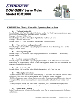 Consew CSM1000 User manual