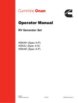 CUMMINS QD 6000 HDKAH User manual