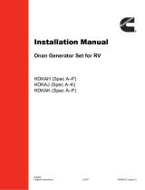 CUMMINS QD 8000 HDKAK Installation guide