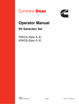 CUMMINS QD 12500 HDKCB User manual