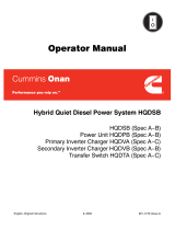 CUMMINS HQD 1218 HQDSB-1218 User manual