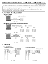 Shinko ACD, ACR-15A User manual