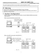 Shinko AER-101-ORP User manual