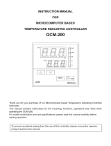 Shinko GCM-200 User manual
