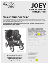 Valco baby Joey Toddler Seat  Operating instructions
