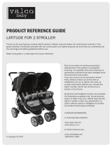 Valco baby Latitude for 2 Operating instructions