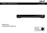 URC MRX-15 Advance System Controller Owner's manual