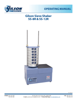 Gilson Tapping Sieve Shaker User manual
