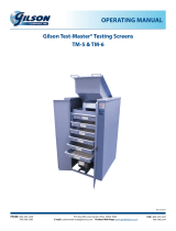 Gilson Gilson Test-Master TM-6 User manual