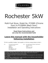 Flavel Rochester 5 Multifuel Stove Operating instructions