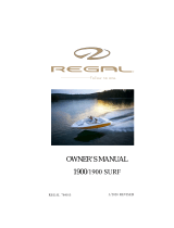 Regal 1900 ES Owner's manual