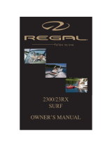 Regal 2300 Owner's manual