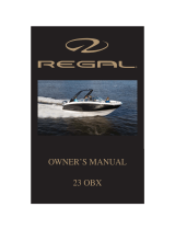 Regal 23 OBX Owner's manual